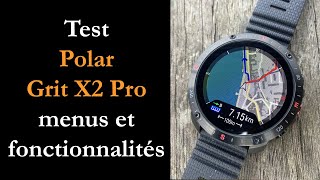 Vido-Test : Test Grit X2 Pro : la montre GPS Polar la plus aboutie pour le trail