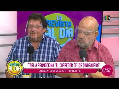 Tarija promociona El corredor de los dinosaurios