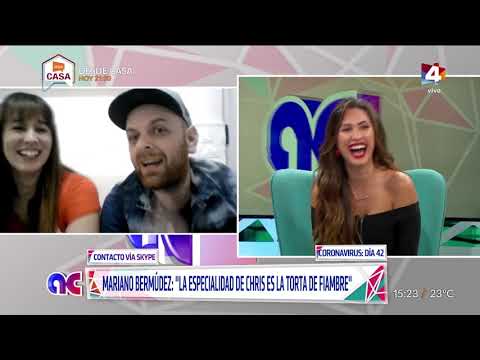 Algo Contigo - Chris Namús y Mariano Bermúdez: cuarentena en pareja
