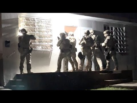 Difunden dramático vídeo de arrestos por drogas y armas en Cayey