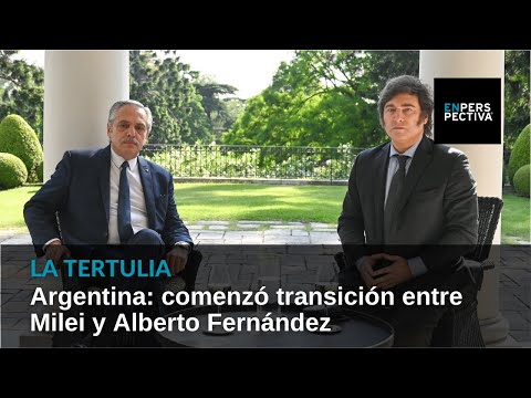 Argentina: comenzó transición entre Milei y Alberto Fernández