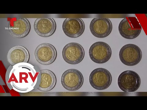 Monedas mexicanas de 5 centavos aumentan su valor y ahora valen miles | Al  Rojo Vivo | Telemundo