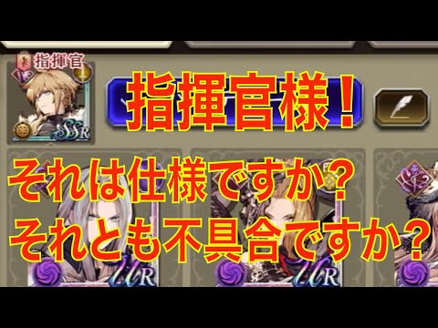 【FFBE幻影戦争】指揮官様！それは仕様ですか？それとも不具合ですか？