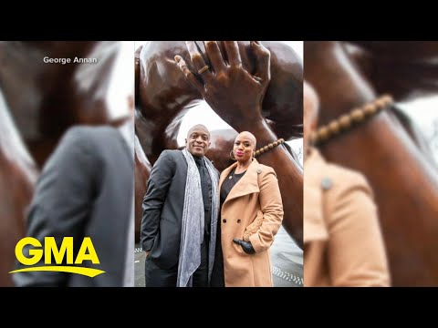 Boston unveils 'Embrace' sculpture in tribute to Rev. Martin Luther King Jr. | GMA