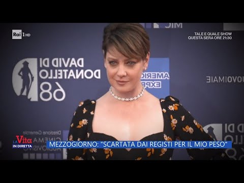 Giovanna Mezzogiorno: "Scartata dai registi per il mio peso" - La Vita in diretta - 29/09/2023