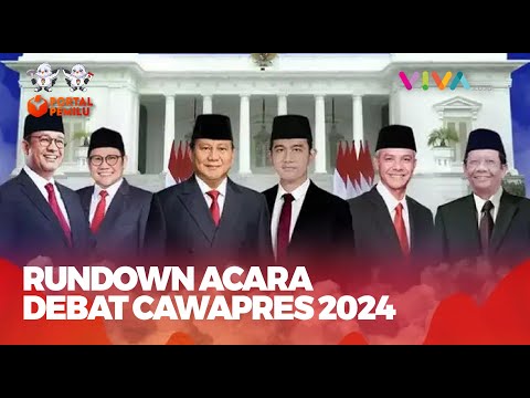 [FULL] Ini Susuan Dan Tema Acara Debat Cawapres 2024 Besok!