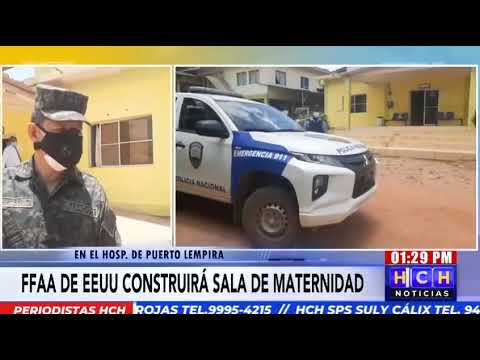 Ejército de #EEUU construirá Sala Materno Infantil en Hospital de Puerto Lempira
