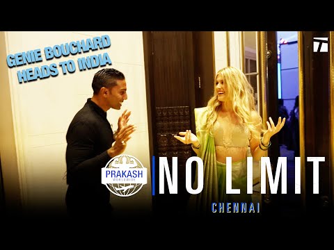 Genie Bouchard Visits India with Prakash | NO LIMIT CHENNAI