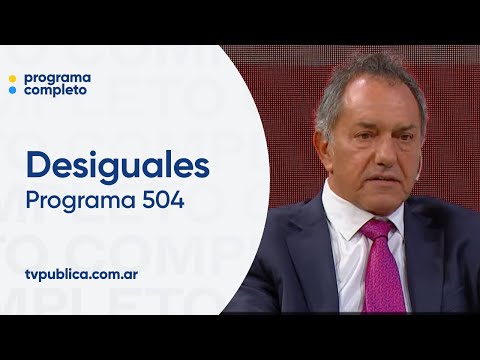 Comunicado de CFK: Daniel Scioli y Ana Cacopardo - Desiguales