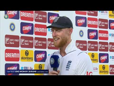 Day 4: Ben Stokes Interview | India vs England | SportsMax TV