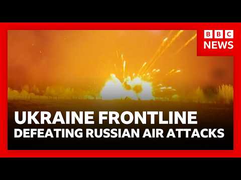 Ukraine frontline: the new high-tech drones defeating Russian air attacks | BBC News
