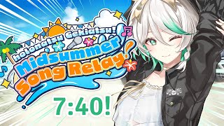 【 #ホロナツ歌枠リレー | Summer Relay Karaoke】Singing! Playing?! LET'S HAVE FUN!