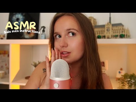ASMR | suis mes instructions mais elles sont différentes pour chacun ✨
