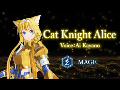 SWORD ART ONLINE Fractured Daydream — Cat Alice Character Trailer