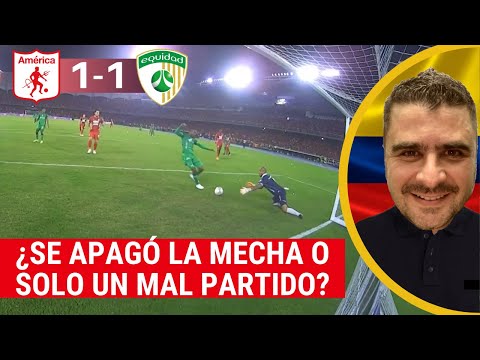 América 1-1 Equidad | Liga Dimayor 2023-I | Resumen, Goles y Táctica por Juan Felipe Cadavid