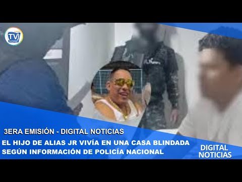 EL HIJO DE ALIAS JR VIVÍA EN UNA CASA BLINDADA SEGÚN INFORMACIÓN DE POLICÍA NACIONAL