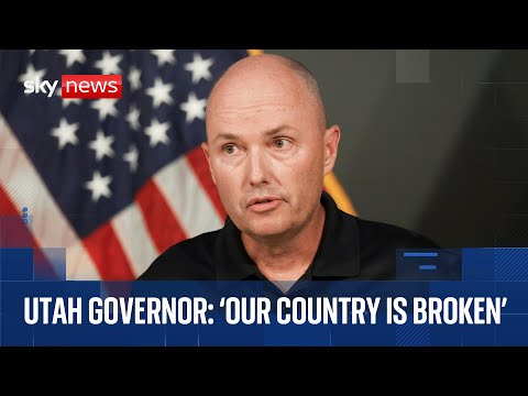 FBI and Utah Governor news conference after Charlie Kirk shot dead at event