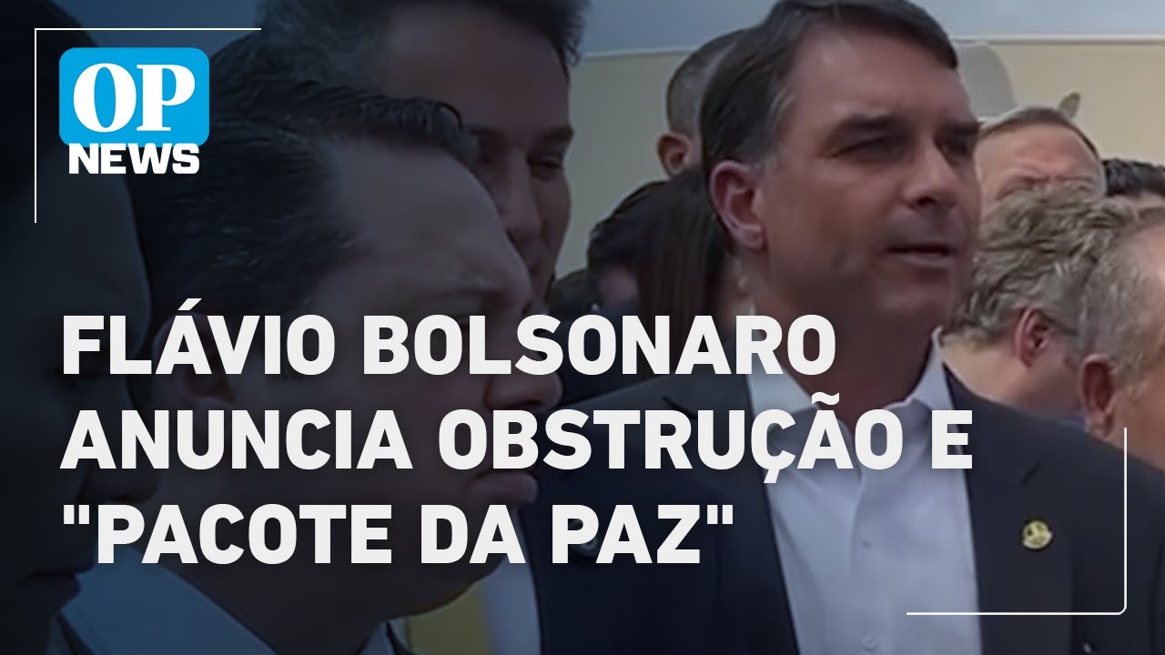 Flávio propõe pacote da paz com anistia e impeachment de Moraes l O POVO News