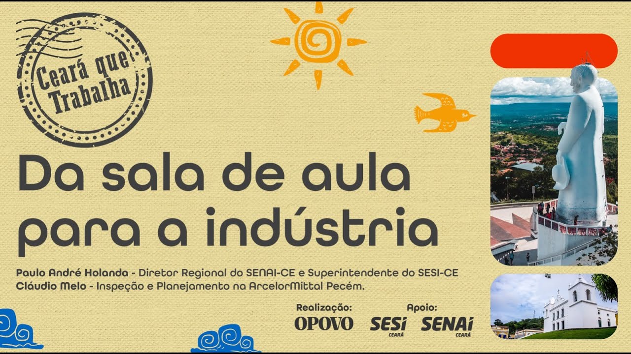 Da sala de aula para o chão de fábrica