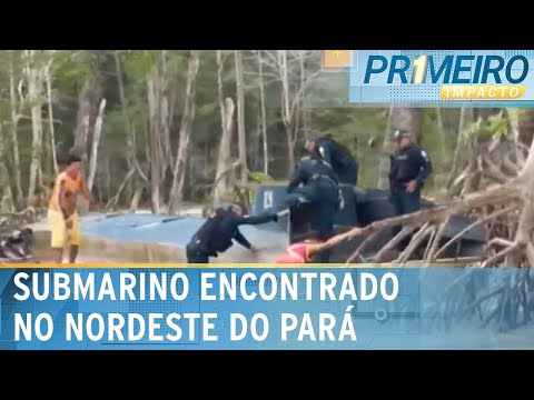 Submarino é encontrado por pescadores no nordeste do Pará | Primeiro Impacto (23/02/2024)