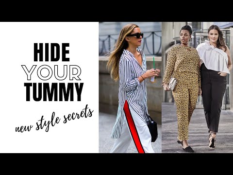 Video: How To Hide Your Tummy - 18 Tips You Didn't Know Video: How To Hide Your Tummy - 18 Tips You Didn't Know
