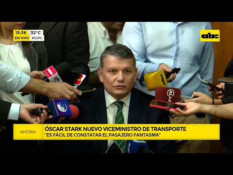 Óscar Stark nuevo viceministro de Transporte