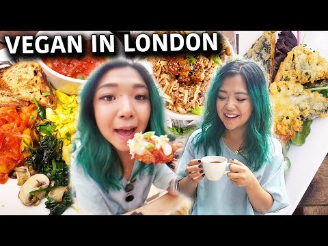 Where to Eat Vegan in LONDON, UK (2019) // Food Travel Vlog