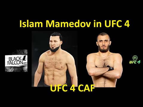 Как создать Ислама Мамедова в UFC 4