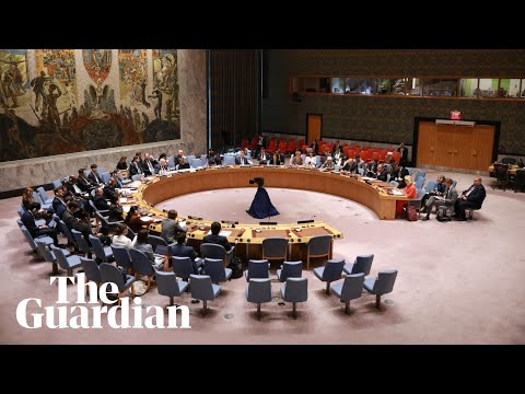 UN holds emergency Ukraine meeting after attack on children's hospital – watch live