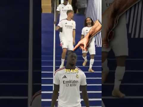 Olha a cena <strong>MAIS</strong> MALUCA do Konaté no Bernabéu