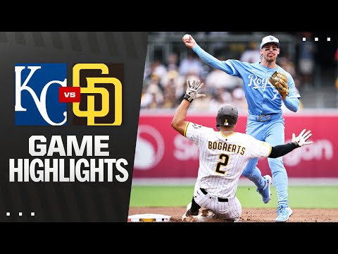 Royals vs. Padres Game Highlights (6/21/25) | MLB Highlights