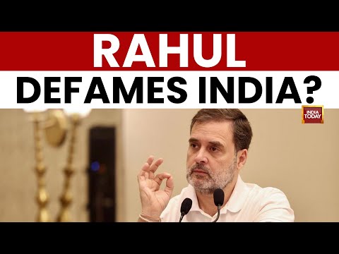 BJP Slams Rahul's 'Anti-India' Remarks In Columbia, Calls Him A 'Disgrace' | India Today News