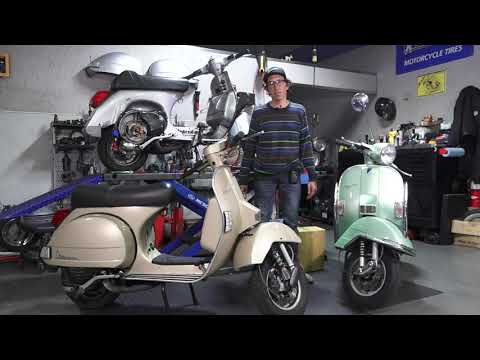 2005 Vespa PX150 Review | The Last 2-Stroke Shifting Vespa Imported to USA