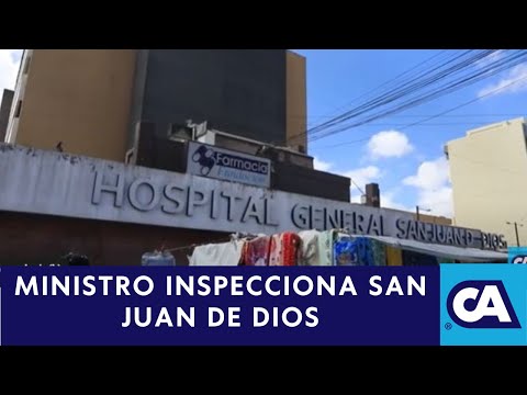 Supervisión al Hospital San Juan de Dios tras falla en servicio eléctrico