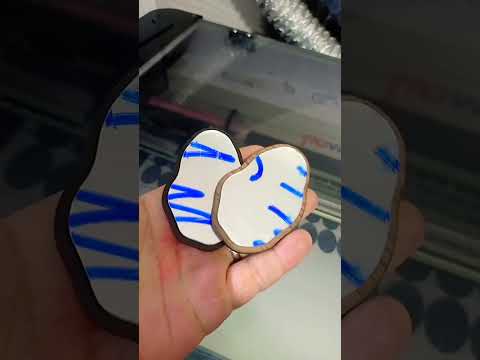 mini espelho orgânico lembrancinha corte a laser #duelaser #due #zumaq