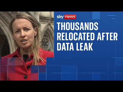 Thousands of Afghans relocated to the UK following personal data leak
