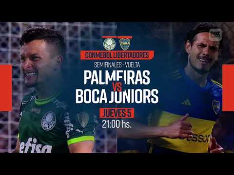Palmeiras VS. Boca Juniors - Copa CONMEBOL Libertadores 2023 - Semifinal VUELTA - FOX Sports PROMO2