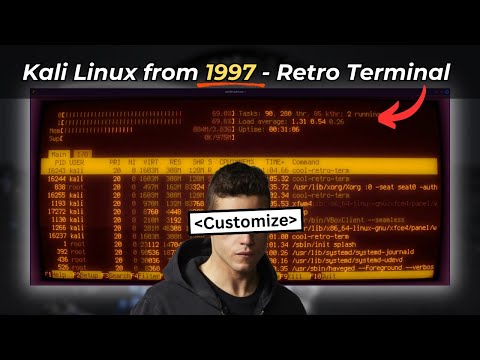 Bring Back the 90's to Your Terminal!!!(Retro Terminal - Kali Linux)