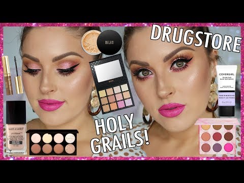Chit Chat GRWM! ?? The BEST DRUGSTORE MAKEUP! Holy Grails