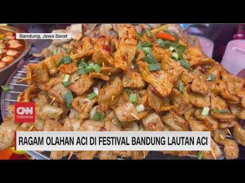 Festival Kuliner Bandung Lautan Aci