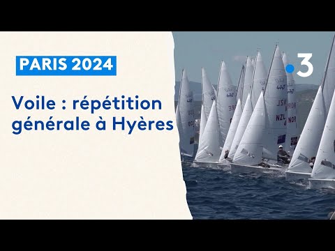 JO 2024 : répétition générale à Hyères pour les équipes de voile