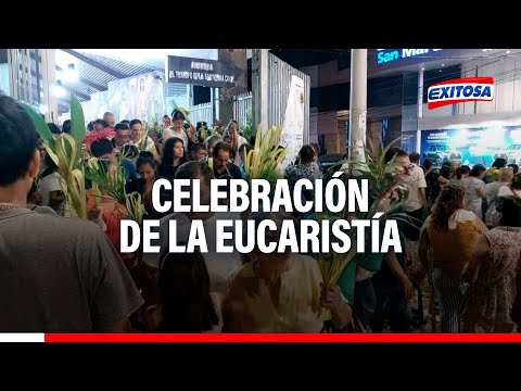 Semana Santa en Tarapoto: Celebración de la Eucaristía en la Iglesia Matriz