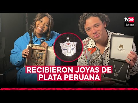 Transformers: actores y equipo de producción de la película recibieron joyas de plata peruana