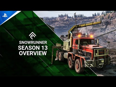 SnowRunner - Season 13 Overview Trailer | PS5 & PS4 Games