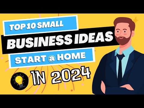 10 Small Business Ideas that You Can Start and Operate from Home