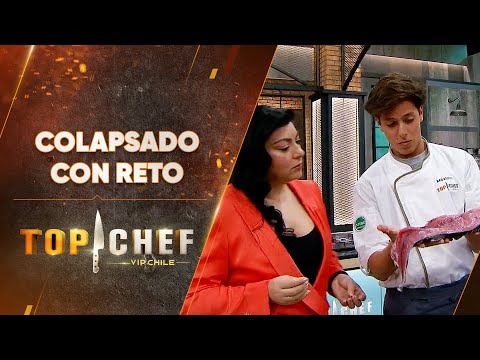 ME DA VERGÜENZA: Máximo tuvo complicaciones con el pescado - Top Chef VIP
