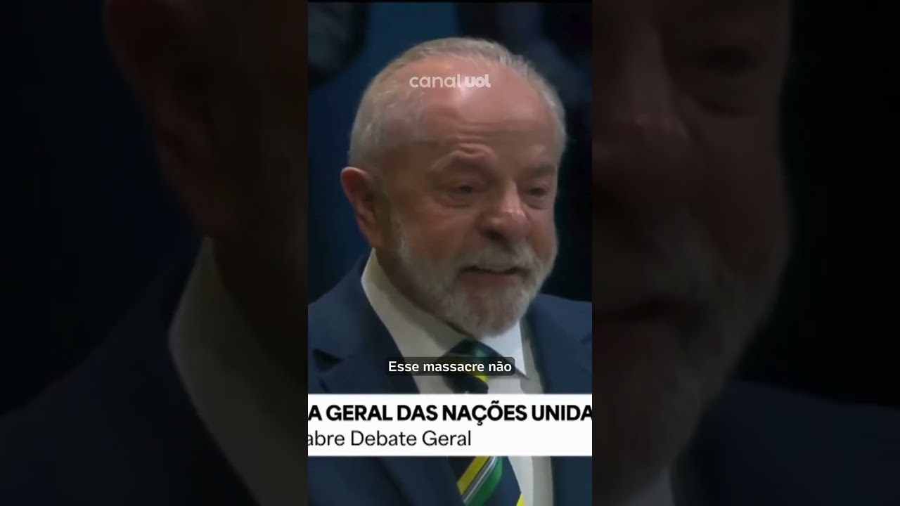Lula diz que absolutamente nada justifica genocídio em Gaza e critica veto dos EUA na ONU