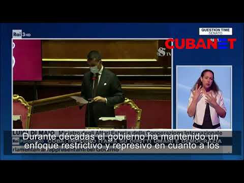 Senadores italianos piden LIBERTAD y DEMOCRACIA en CUBA