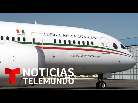 El presidente López Obrador asegura que el avión presidencial está a punto de venderse