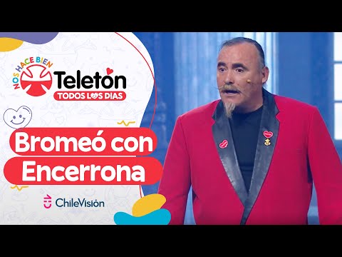 BROMEÓ CON EL ROBO DE SU CAMIONETA: El Flaco cerró bloque humorístico en la Teletón 2023